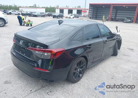 2025 Honda Civic Sport z USA, uszkodzony, nr VIN 2HGFE2F51SH507354